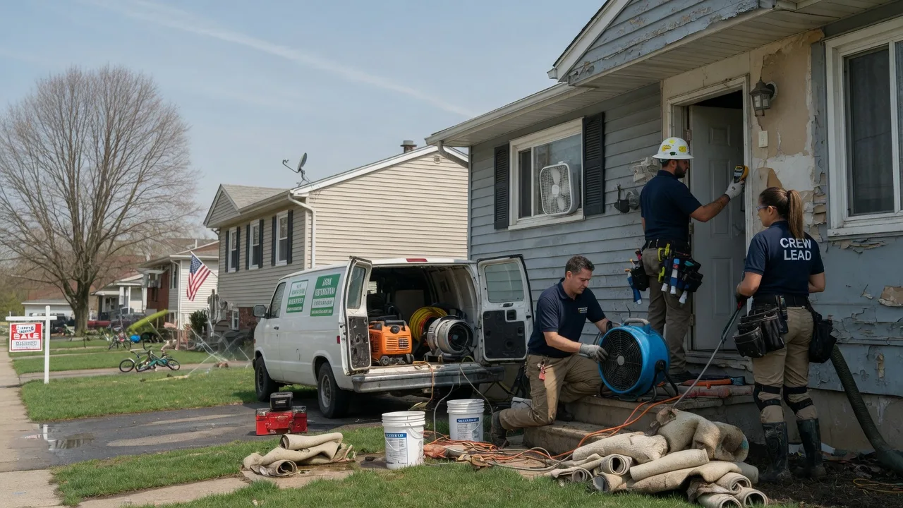 Flood Cleanup in Woodberry Forest, VA near me